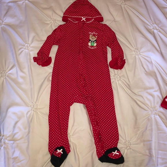 Baby’s first Christmas zippy pajamas - Picture 1 of 1